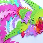 аппликация из бумаги