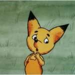 Как слепить из пластилина лису ?