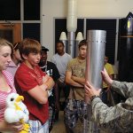 Class hour for Cosmonautics Day