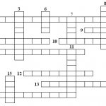 кроссворд по технологии