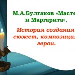 М.А.Булгаков «Мастер и Маргарита». История создания, сюжет, композиция, герои.