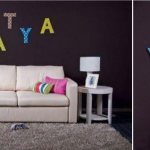 Настенные интерьерные буквы