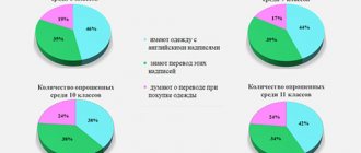 Опрос по надписям на футболках