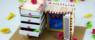 Поделки из спичечных коробков (1-5 класс) по технологии: танк, животное, дом, машина
