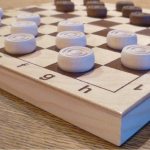 Rules for playing checkers for beginner children