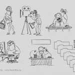 процесс создания персонажей в анимационной студии Toondra