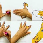 Рисуем ладошками и руками