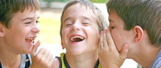Six year old children communicate
